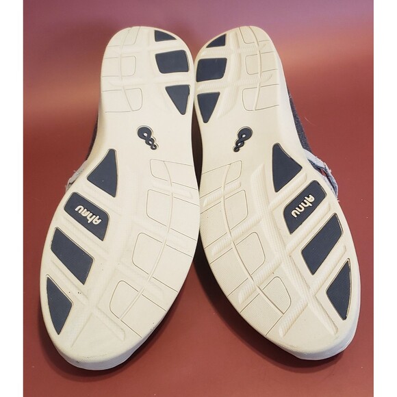 NWOB Ahnu Shoes Womens 11 Blue Northpoint Leather Slip On Comfort Casual Sneaker - Picture 5 of 7